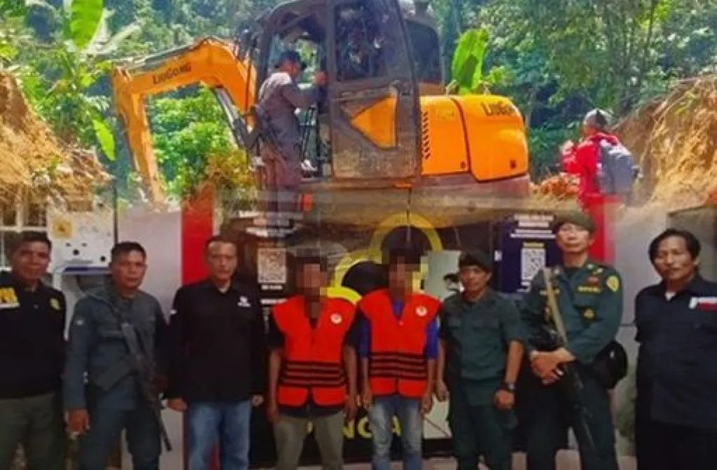 Gakkum KLHK Wilayah Sulawesi Amankan Excavator di Kawasan Hutan