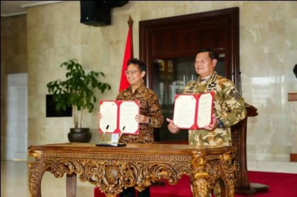 TNI dan Kemenkes RI Tandatangani MoU Sinergitas Penyelenggaraan Kerjasama Kesehatan