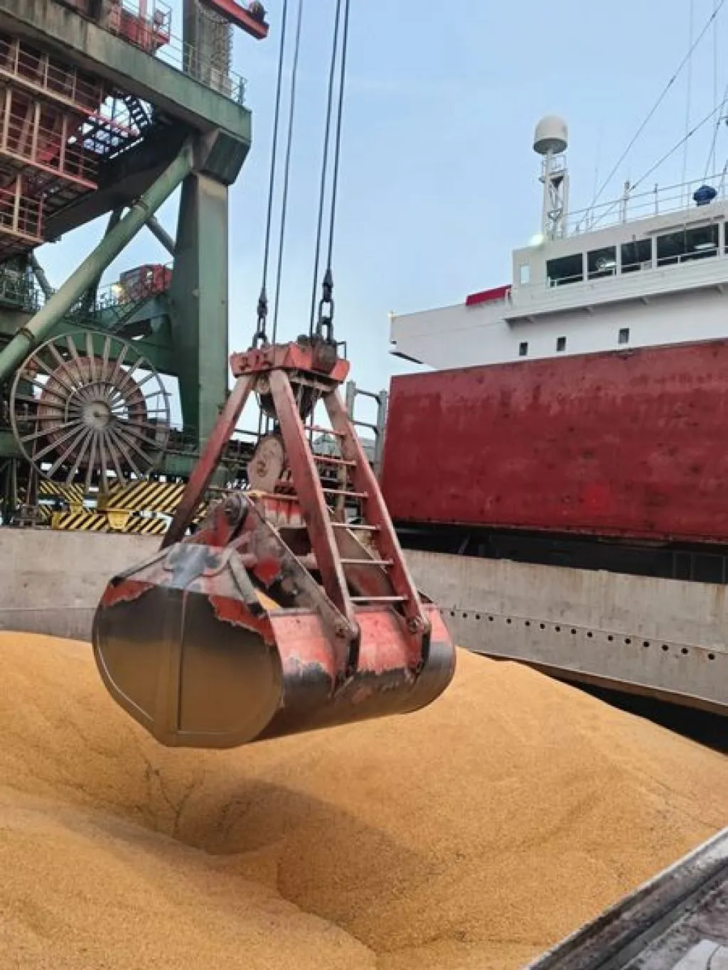 20 Ton Impor Jagung Melalui Pelabuhan Teluk Lamong