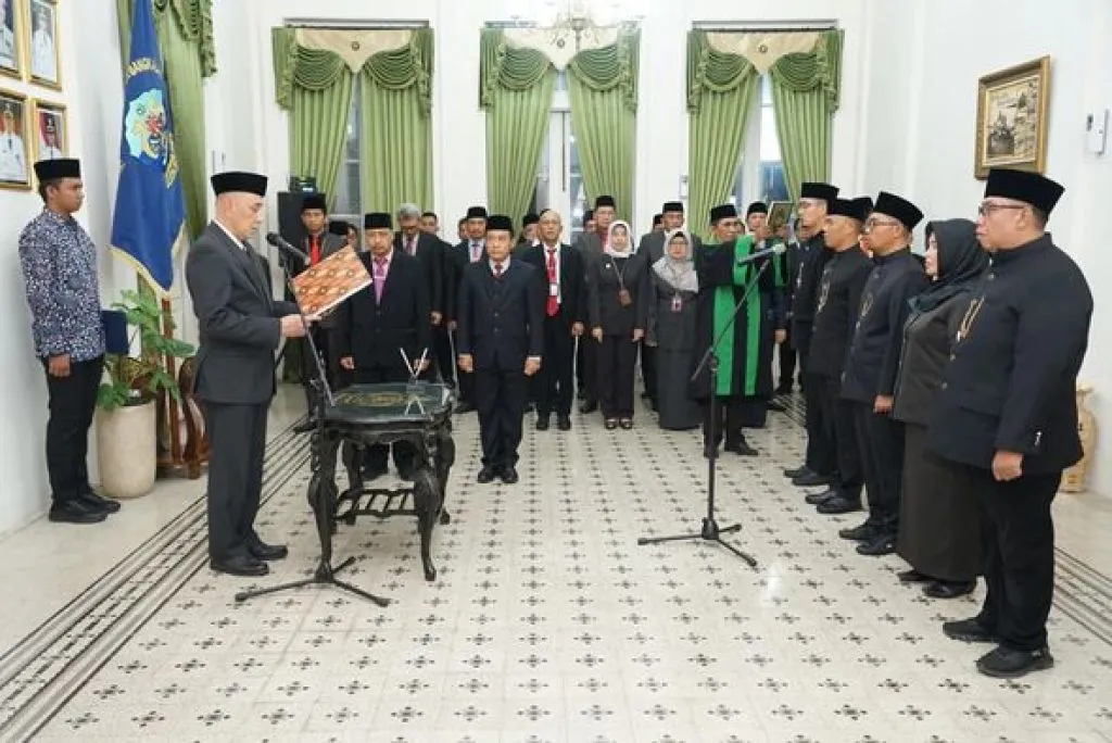 5 Kepala OPD di Pemkab Bangkalan Dilantik Pj Bupati