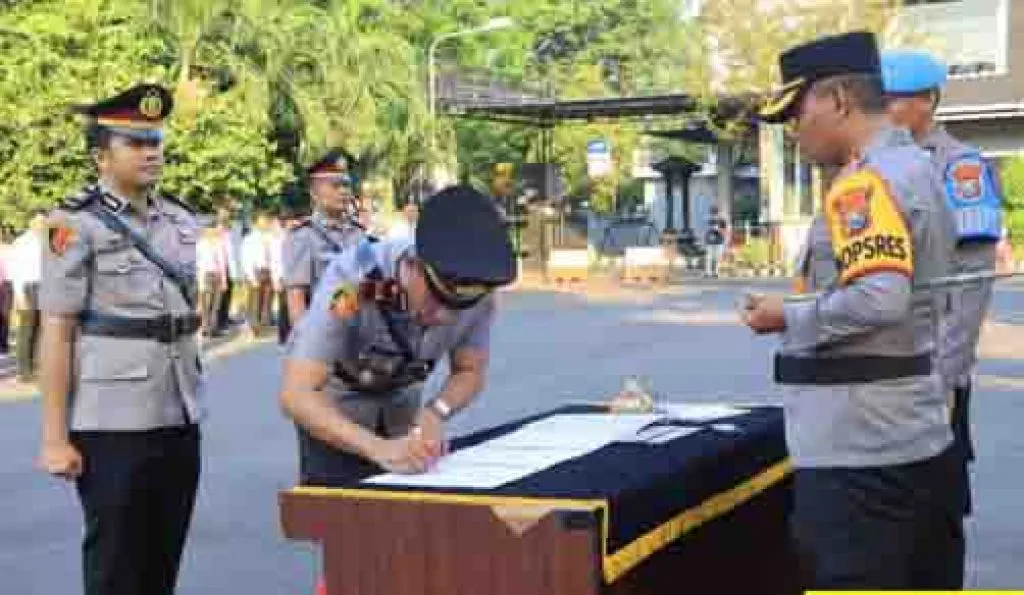 Jabatan Kasat Reskrim dan Kasat Lantas Polres Tuban Berganti