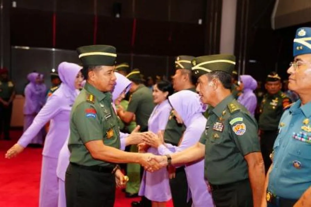 Panglima TNI Pimpin Laporan Korps Kenaikan Pangkat 37 Perwira Tinggi TNI