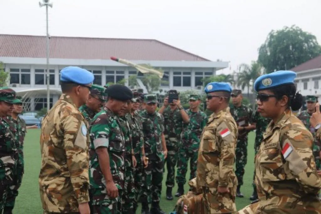 Komandan PMPP Periksa Kesiapan Satgas MTF XXVIII O UNIFIL