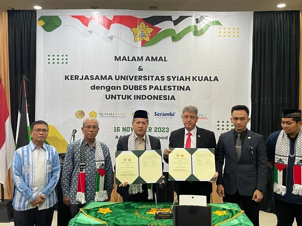 IDI Dan Universitas Syiah Kuala Berikan Beasiswa untuk Mahasiswa Palestina