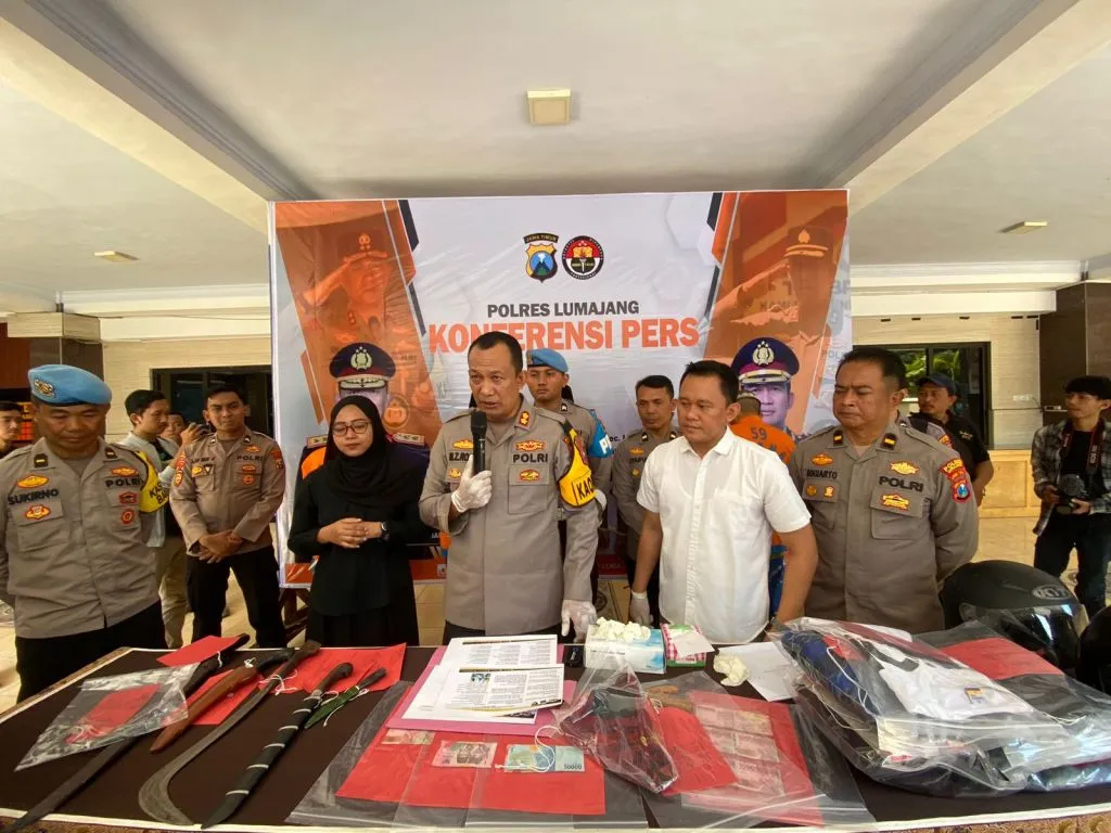 Polres lumajang Tangkap Komplotan Curanmor yang Beraksi di 33 TKP