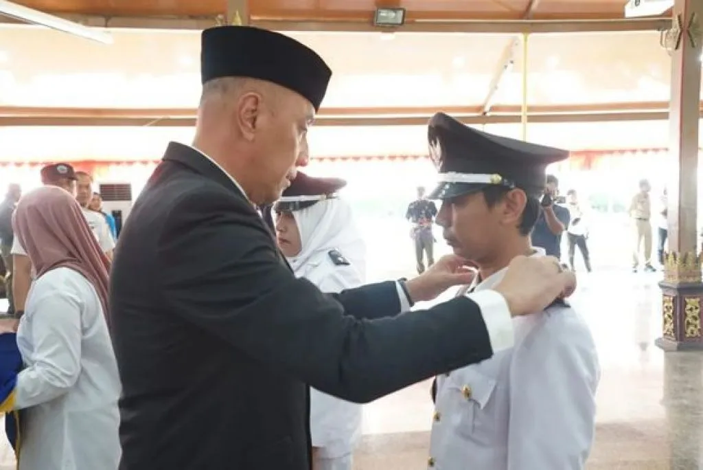 Dua Kepala Desa PAW Dilantik Pj Bupati Bangkalan