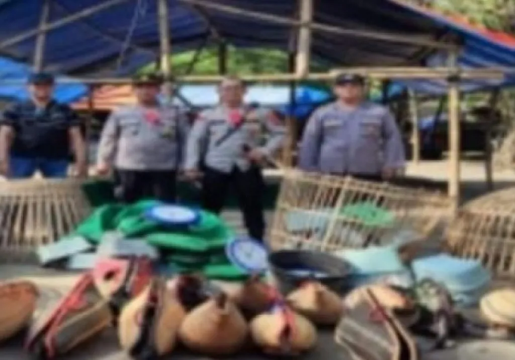 Lokasi Perjudian Sabung Ayam Digrebek Polsek Ngadiluwih