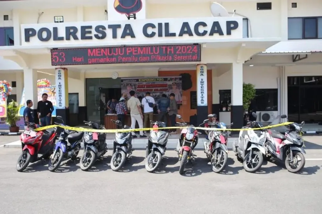 Pelaku Curanmor di Kabupaten Cilacap Ditangkap