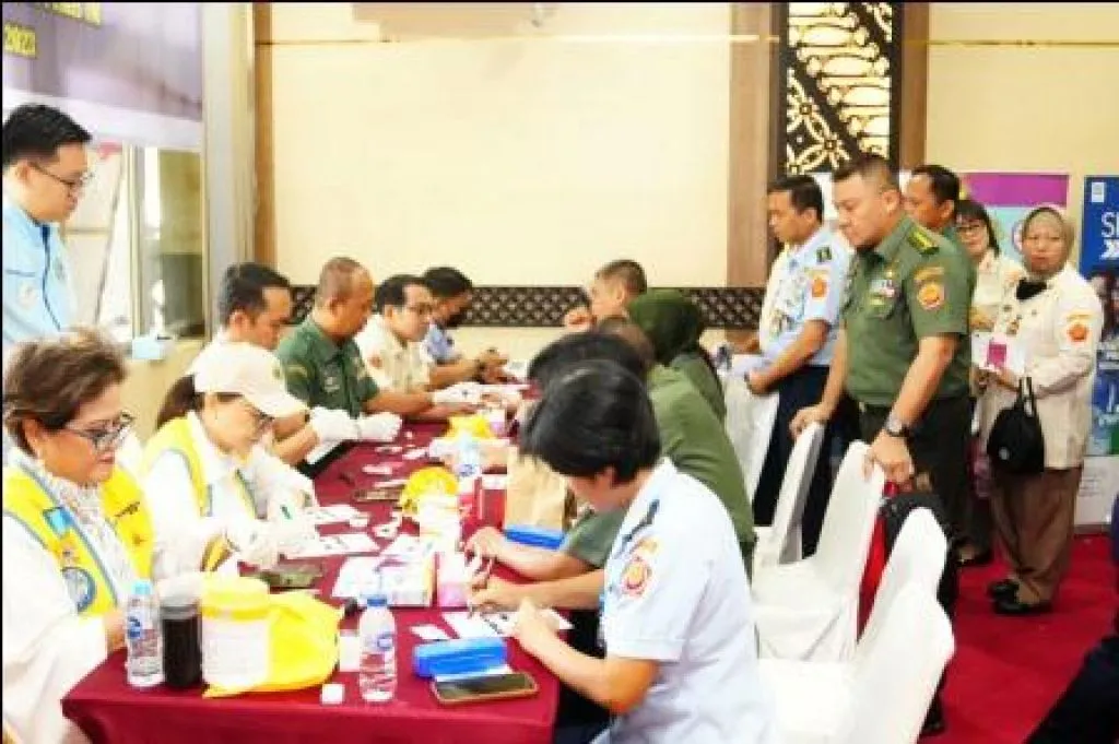 Puskes TNI Kolaborasi dengan Lion Club Gelar Bakti Kesehatan