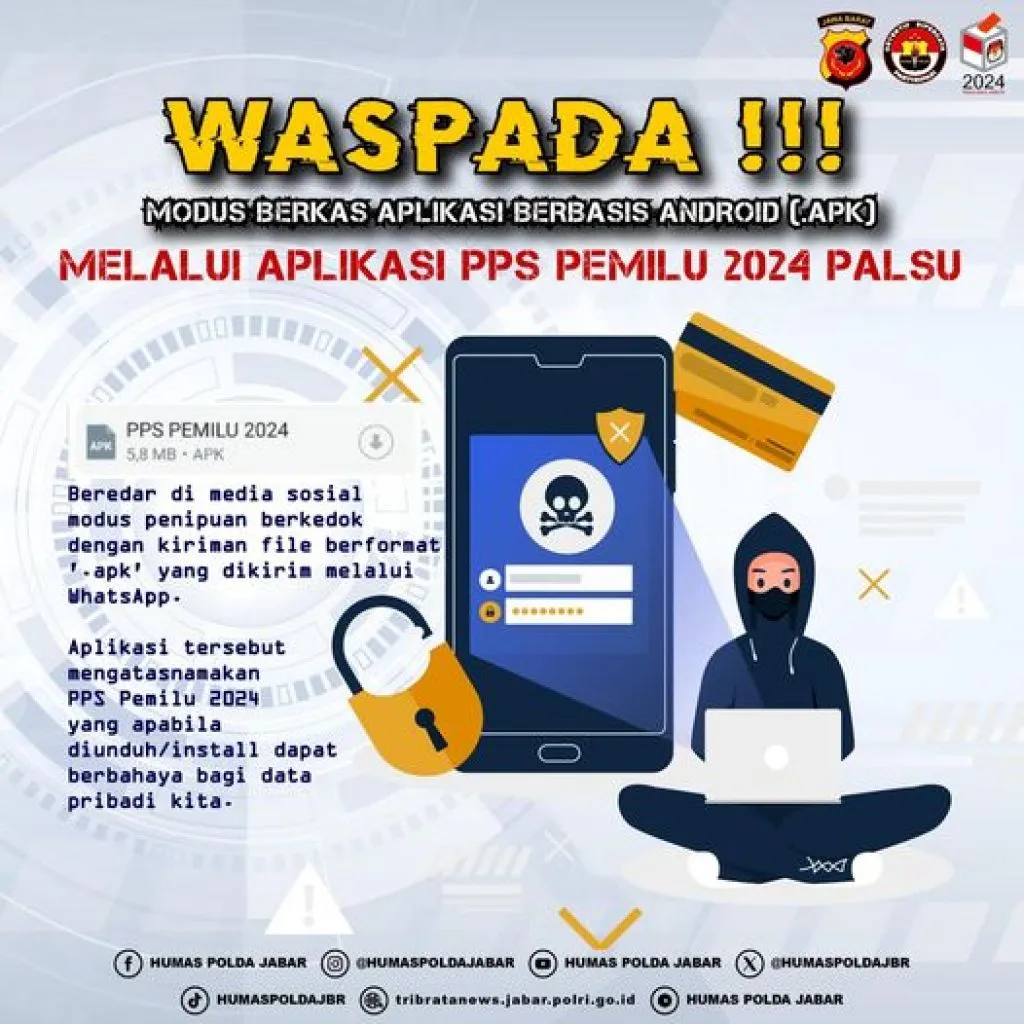 Ada APK PPS Pemilu 2024 Palsu