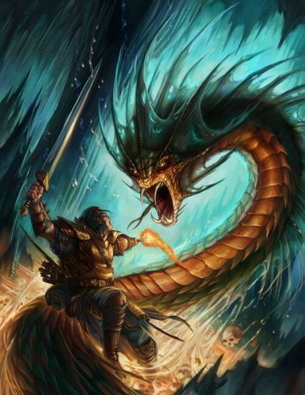Ilustrasi naga