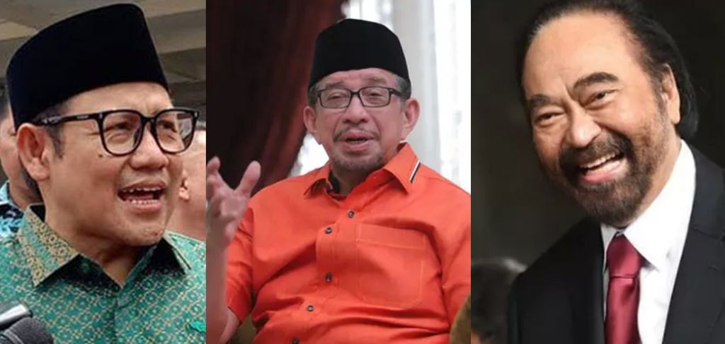 Muhaimin Iskandar, Habib Salim Segaf, Surya Paloh, 