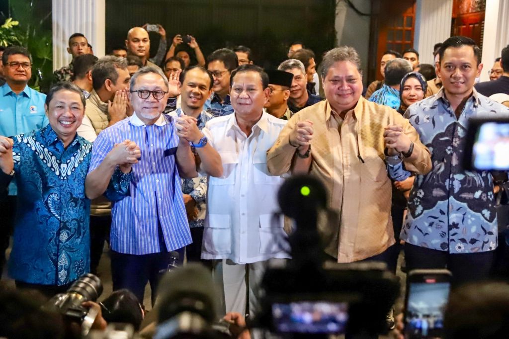 Ketum Partai dari Koalisi Indonesia Maju
