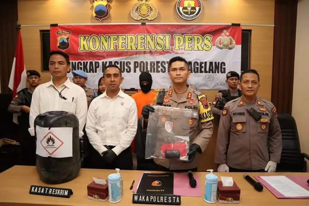 Sindikat BBM Ilegal Dibongkar Polresta Magelang