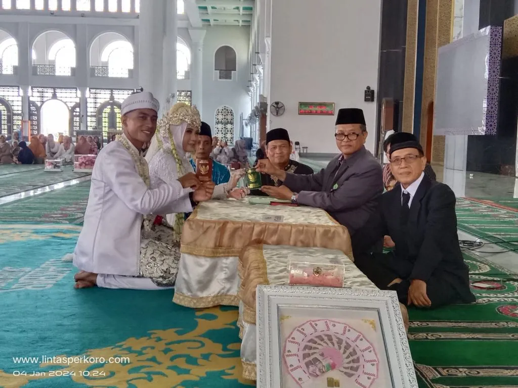 Janji Sakral Satria dan Kharisma Disaksikan Kombes Pol Dirmanto