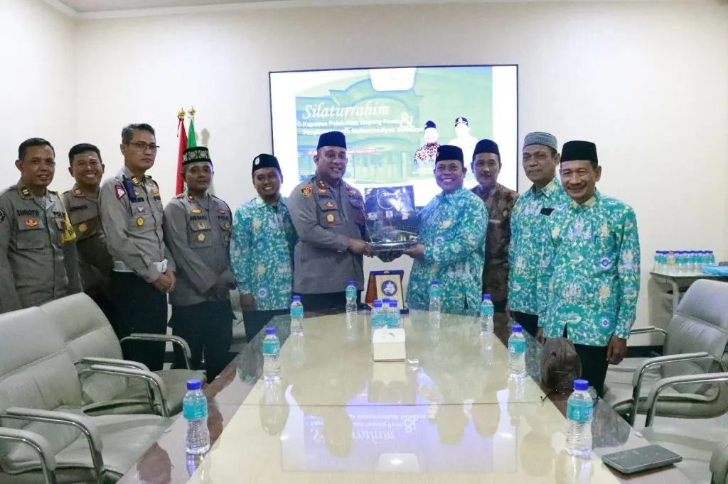 Kapolres Tanjung Perak Silaturahmi ke PD Muhammadiyah Kota Surabaya