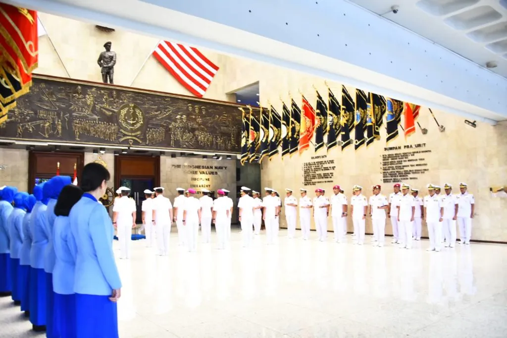 Serah Terima Jabatan Delapan Jabatan Strategis TNI AL