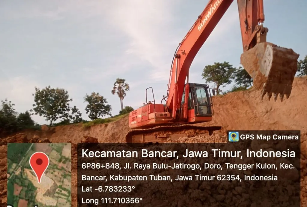 Tambang di Desa Sembungin, Lahan Dikeruk Diduga Tanpa Perizinan Lengkap