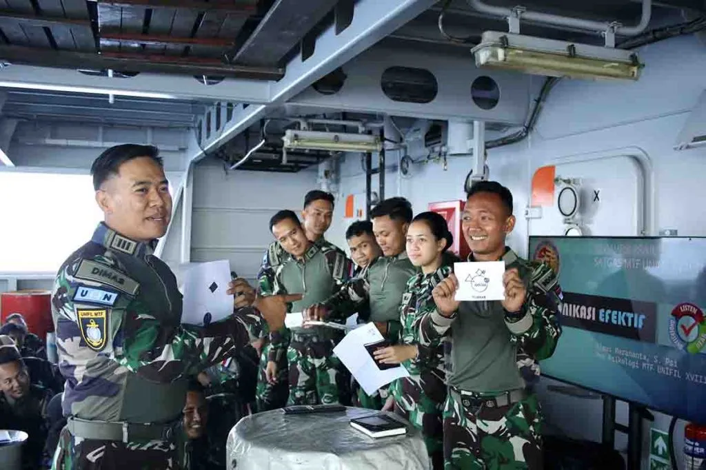 Cara Jitu Satgas MTF TNI KONGA XXVIII N UNIFIL Dobrak ICE Barriers