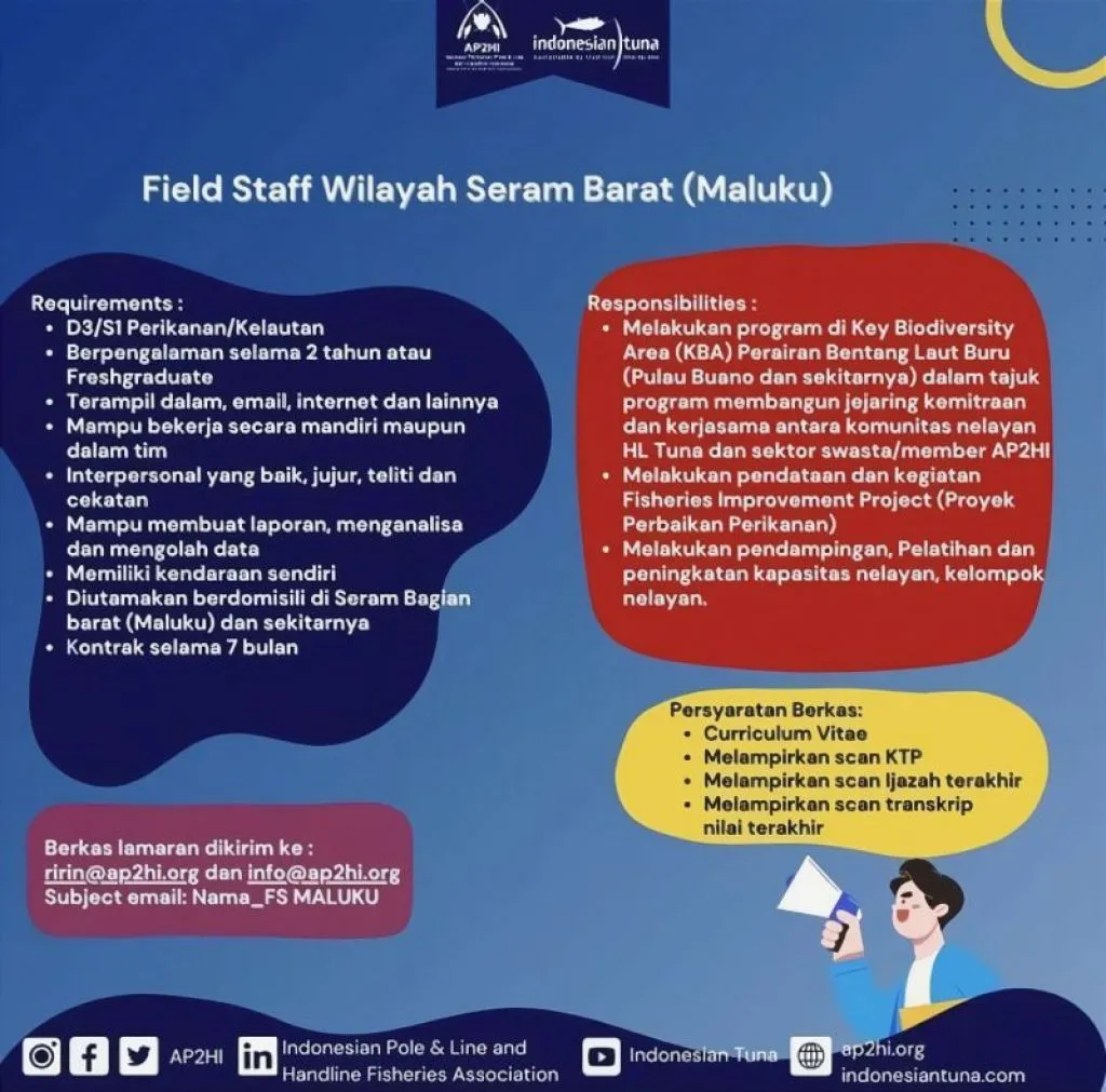 AP2HI Buka Kesempatan Berkarir Sebagai Field Staff Wilayah Seram Barat