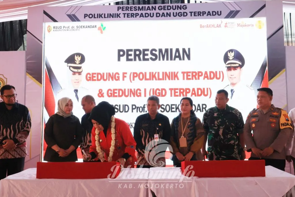 Bupati Ikfina Resmikan Gedung IGD dan Poliklinik Terpadu RSUD Prof dr Soekandar
