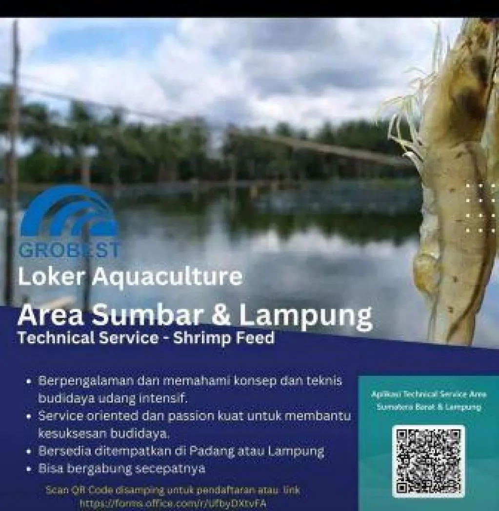Grobest Buka Lowongan Kerja sebagai Aquaculture