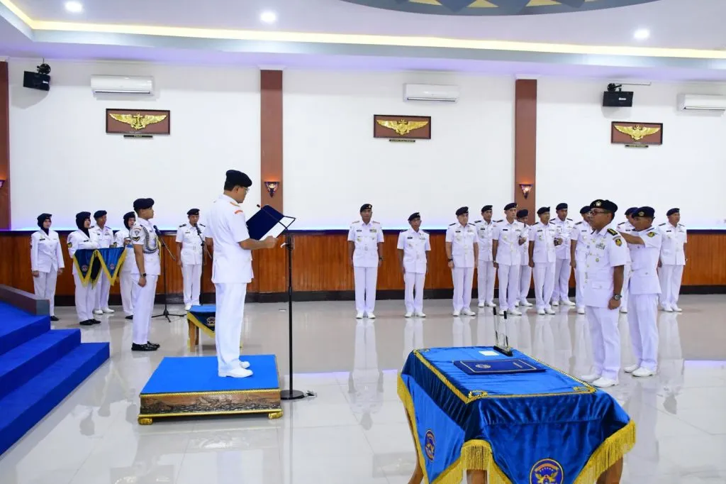 Kolonel Laut Heru Prasetyo Resmi Jabat Dirrenbang Puspenerbal
