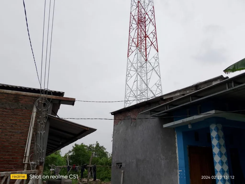 Warga Tolak Berdirinya Tower BTS di Belakang Kantor Kecamatan Driyorejo