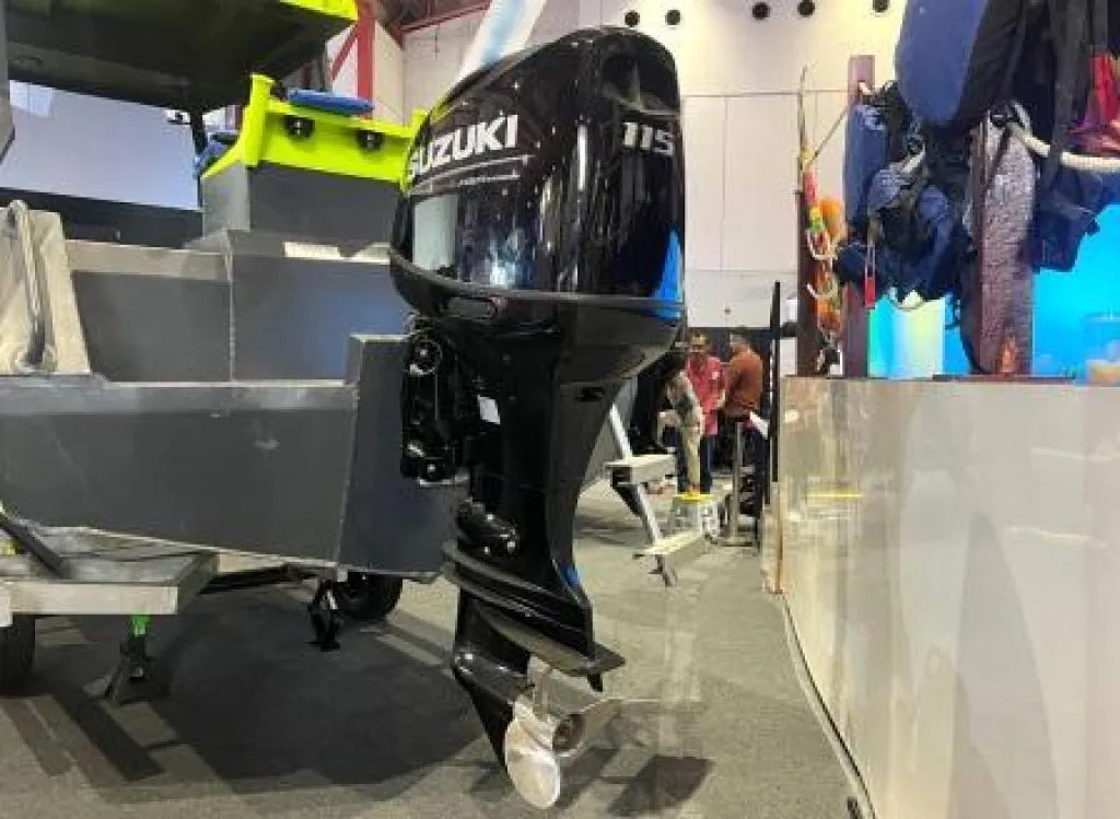 Suzuki Marine Pamerkan Mesin Tempel Kapal Ramah Lingkungan di IIMS 2024