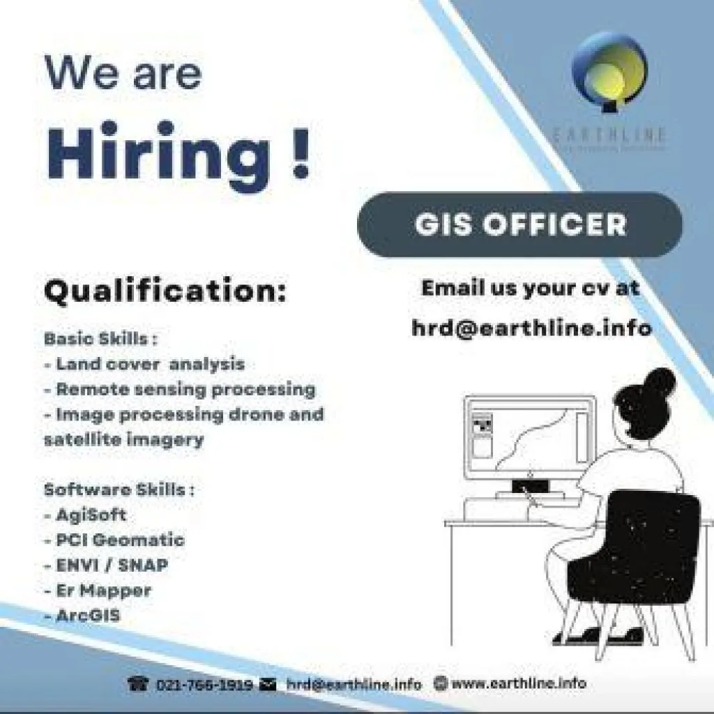 Earthline Butuh GIS Officer