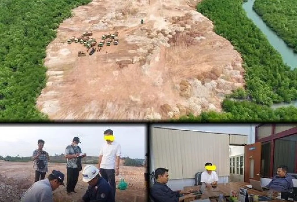 Gakkum KLHK Tetapkan Tersangka Pelaku Kerusakan Lingkungan di Kota Batam