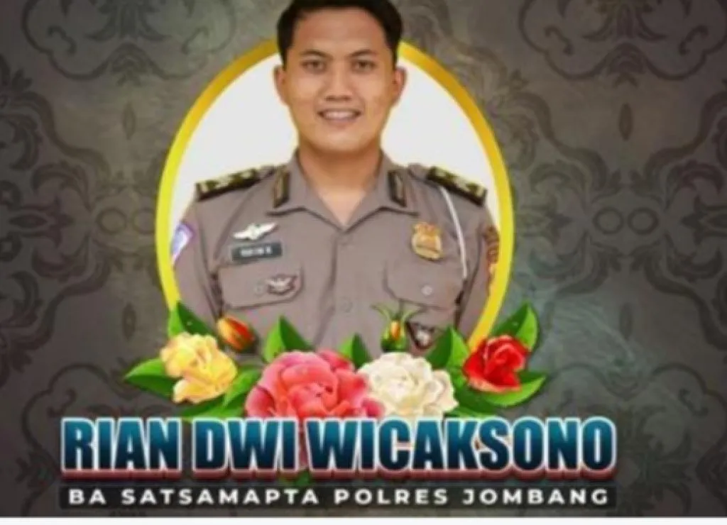 Briptu Rian Dwi Wicaksono, Anggota Polres Jombang yang Dibakar Istrinya, Meninggal Dunia