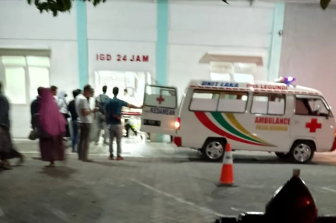 Kecelakaan Kerja di Salah Satu Pabrik di Desa Driyorejo