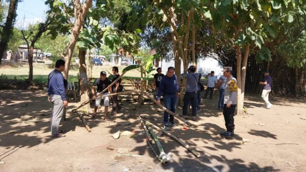 Polres Pasuruan Kota Bongkar Arena Judi Sabung Ayam di Lekok