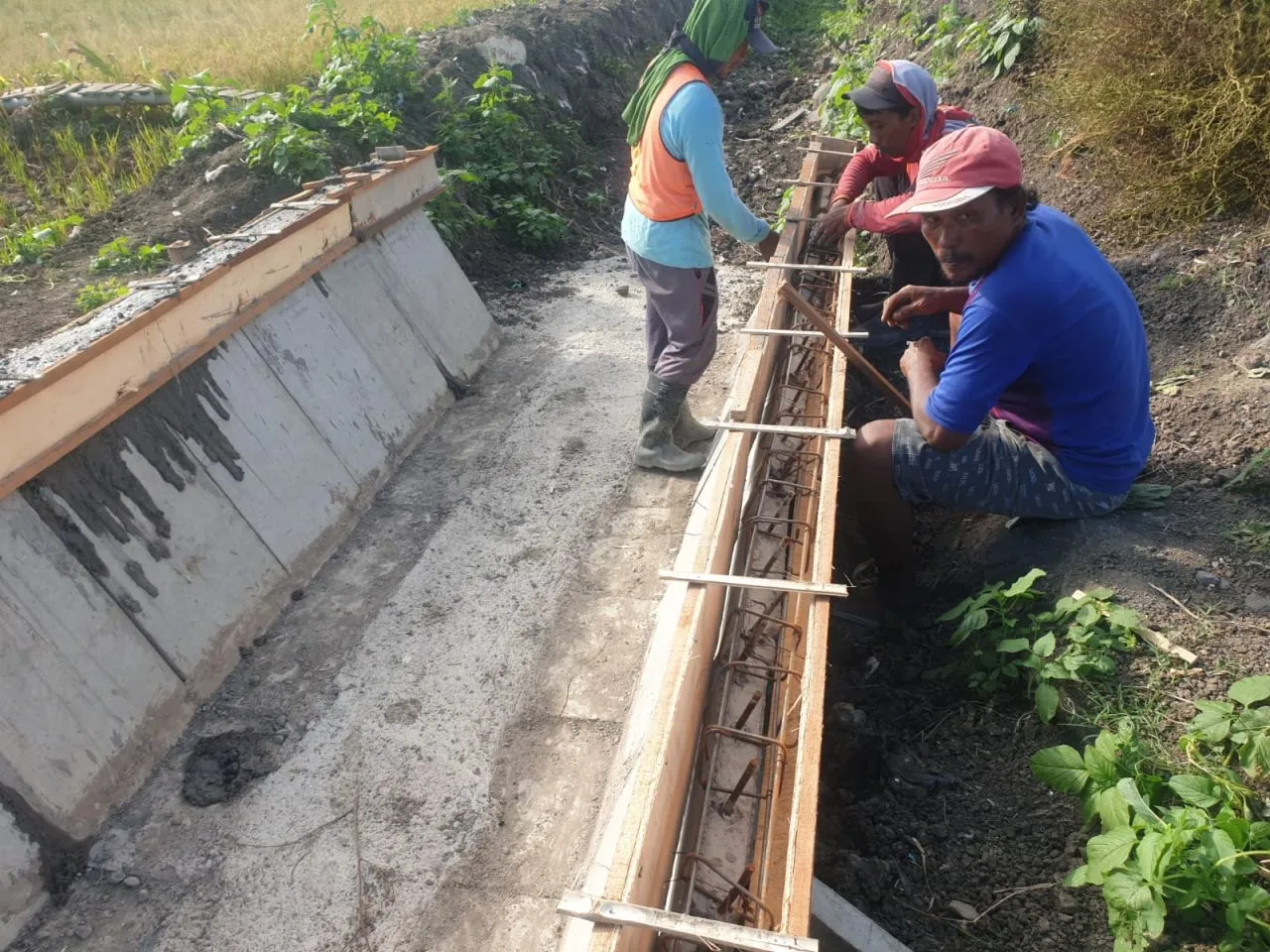 Proyek APBD Gresik Dikerjakan Tak Sesuai Spek