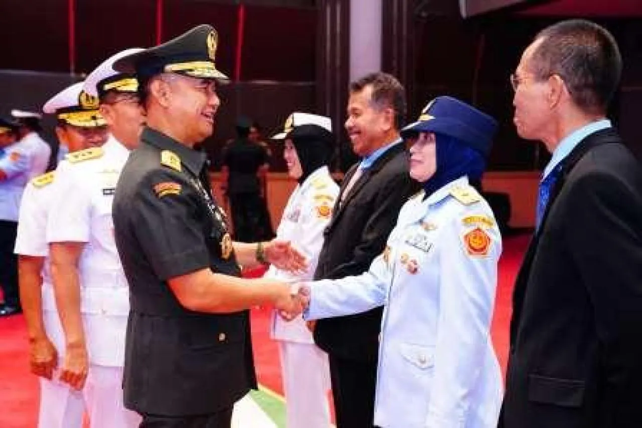 Kasum TNI Pimpin Sertijab Kapuspsi TNI