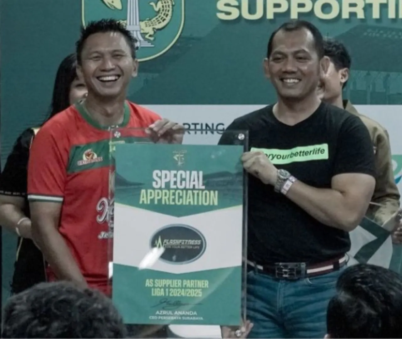 Flash Fitness Jadi Supplier Partner Persebaya