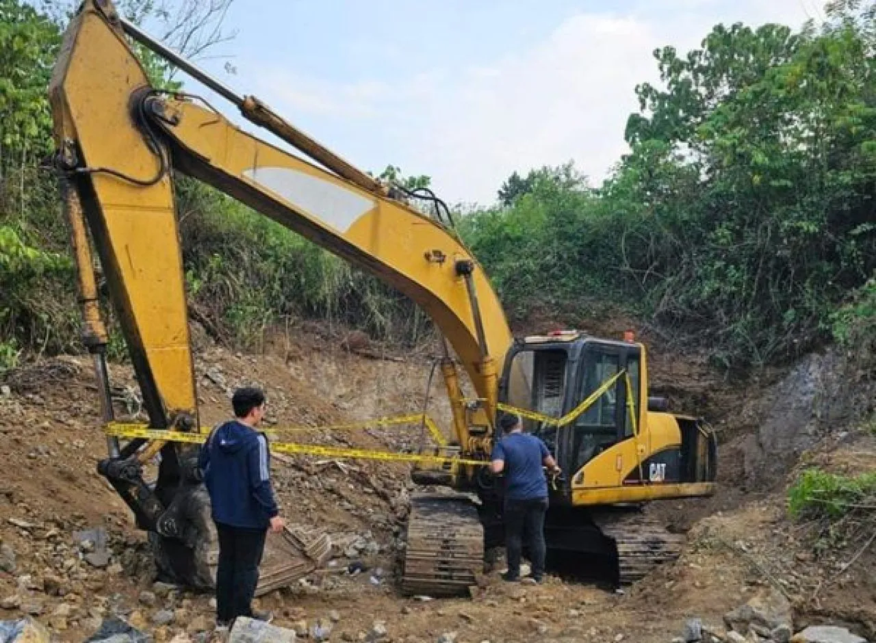 Polda Bengkulu Tangkap Penambang Ilegal di Desa Seguring