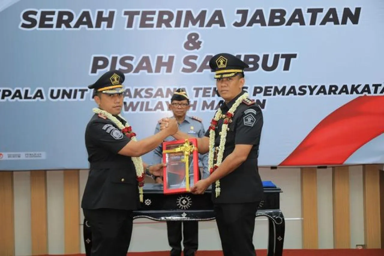 Dua Kepala UPT Pemasyarakatan di Madiun Resmi Berganti