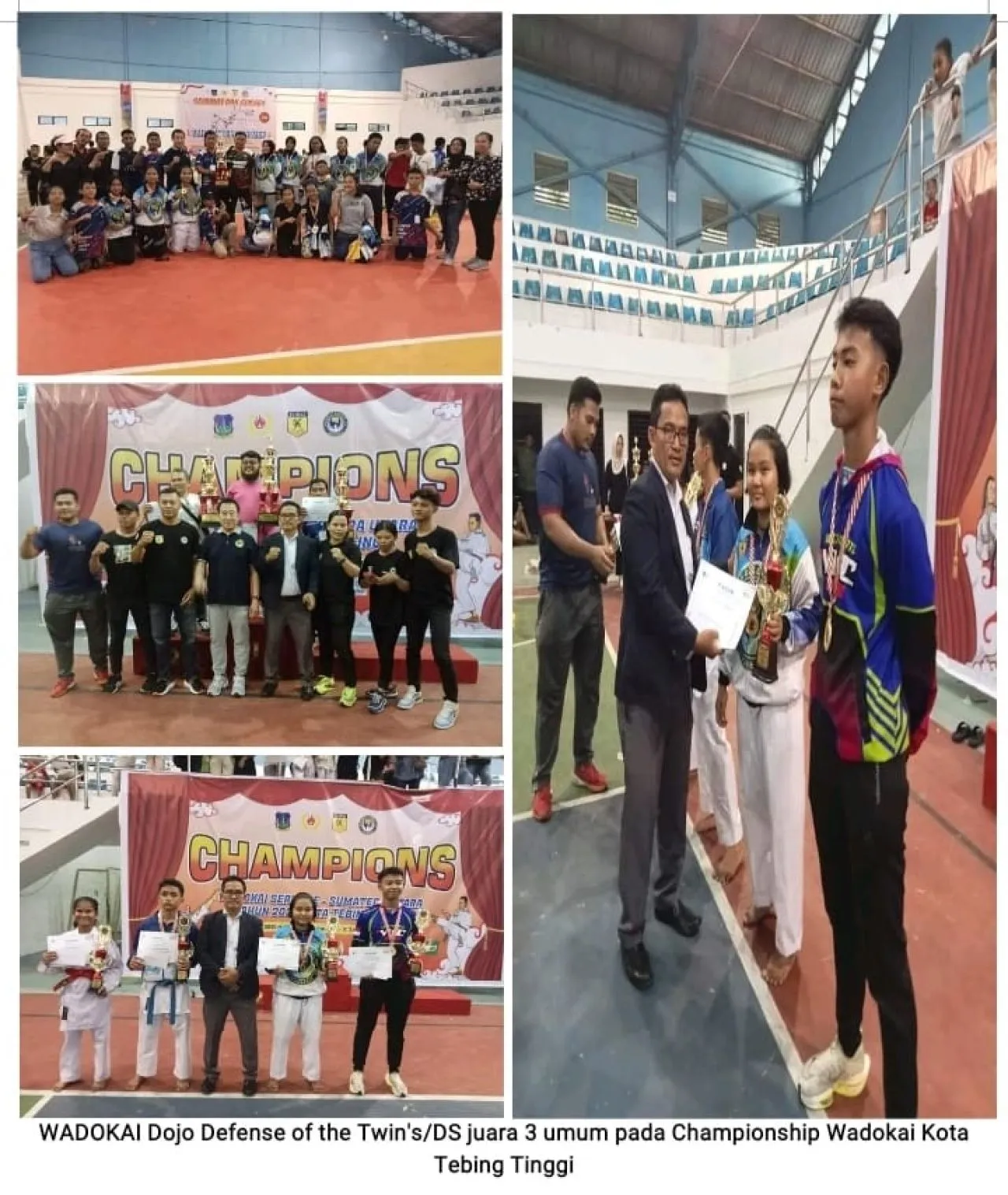 Zoyce Nikita Lumbangaol Meraih Best Off The Best di Karate Championship
