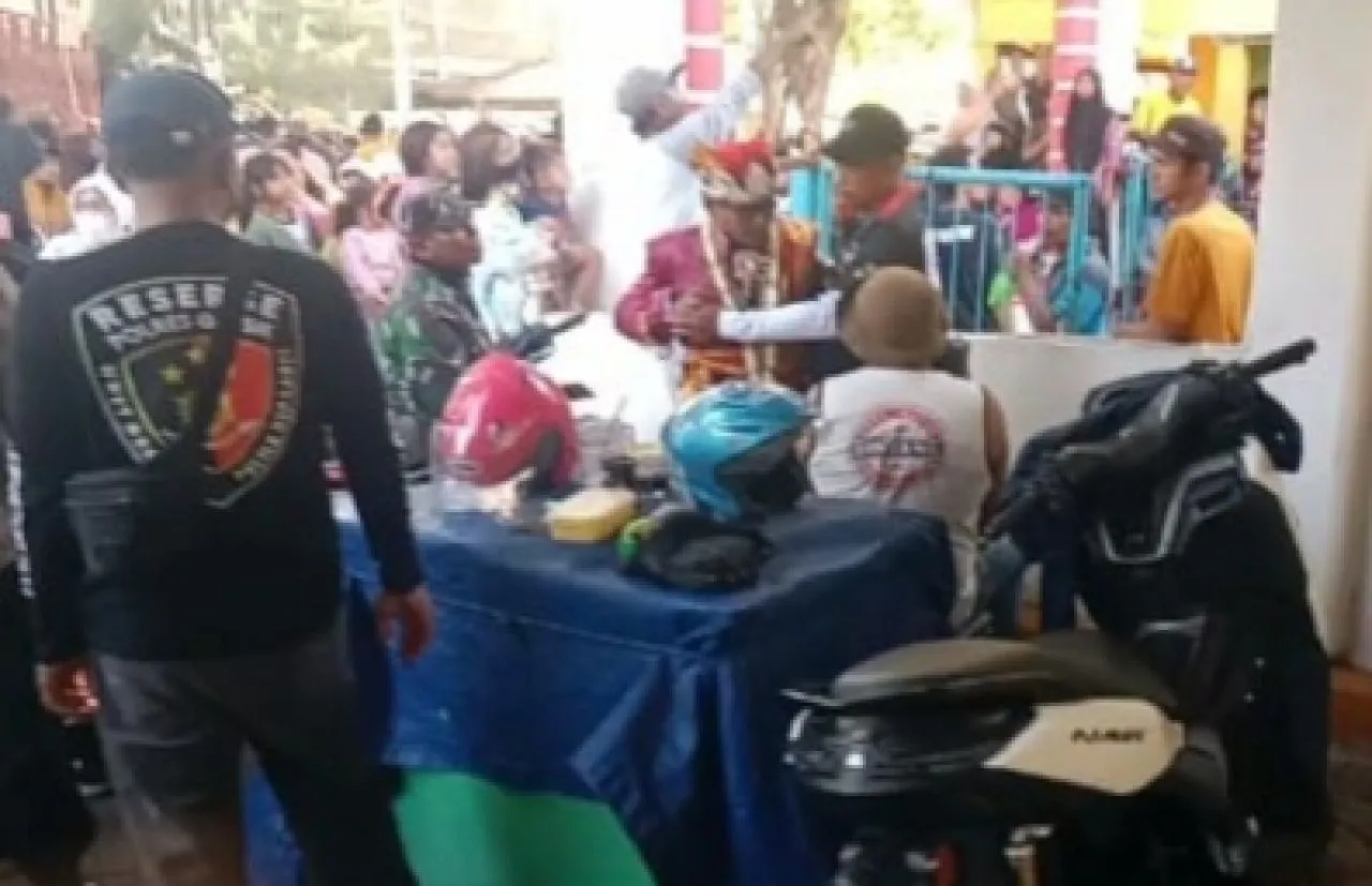 Puncak Kirab Budaya Sedekah Bumi di Desa Sidowungu Diwarnai Kericuhan