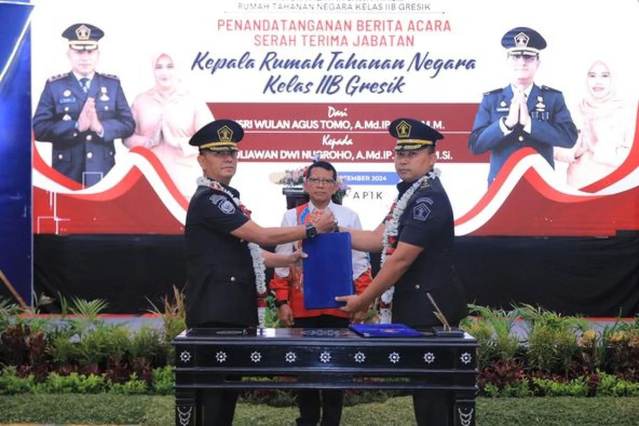 Yuliawan Dwi Nugroho Melanjutkan Tongkat Estafet Kepemimpinan Rutan Gresik