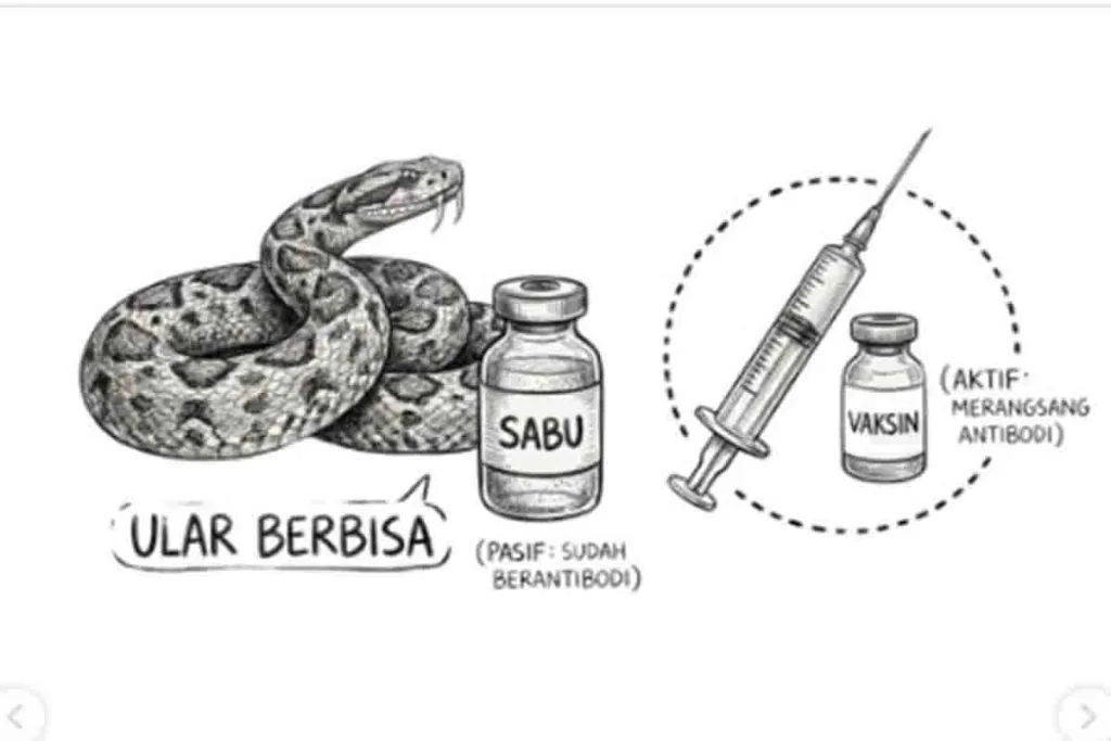 Tidak Semua Gigitan Ular Harus Diberi Serum Anti Bisa Ular