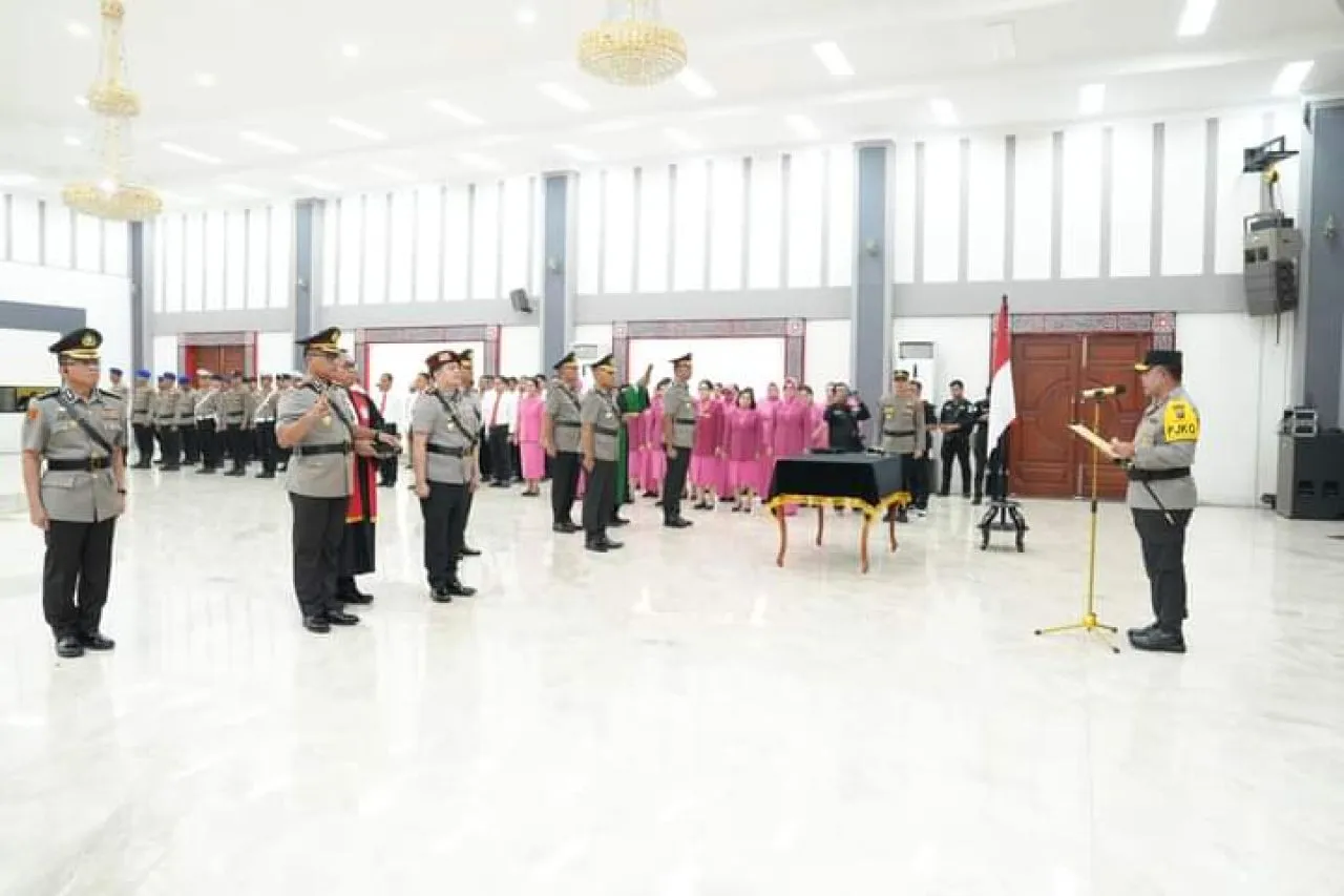 Kombes Pol Gidion Arif Setyawan Dilantik Sebagai Kapolrestabes Medan