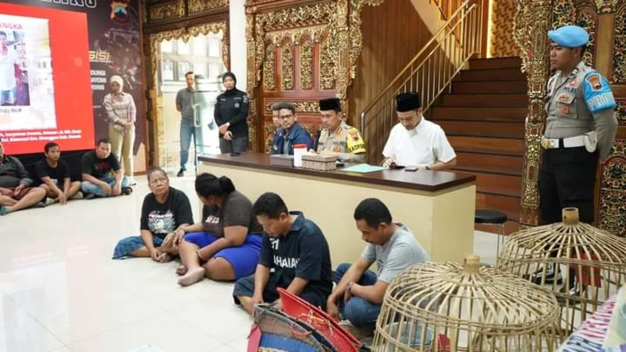 Oknum Anggota Polsek Genuk Diduga Jadi Panitia Judi Sabung Ayam