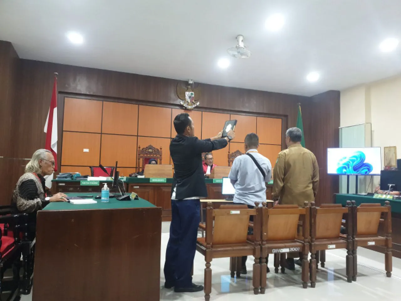 Sidang gugatan terhadap CV Cahaya Pangan
