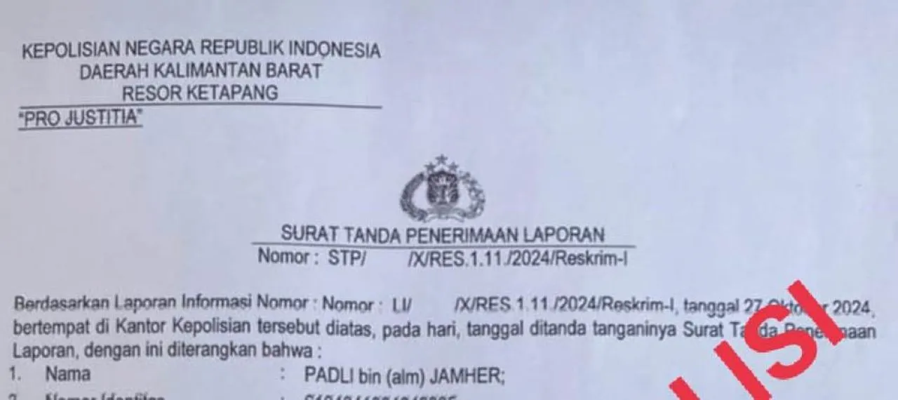 Anggota Koperasi Perkebunan Bersama Lapor ke Polres Ketapas