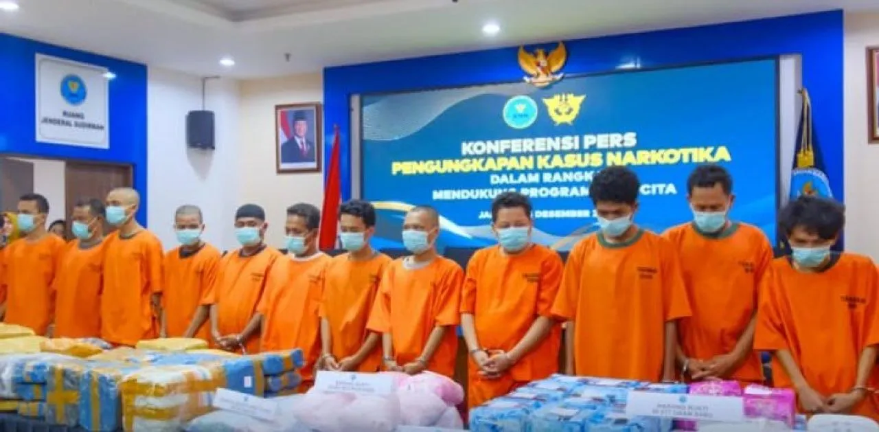 Bea Cukai dan BNN Ungkap Kasus Peredaran 80 Ribu Gram Sabu