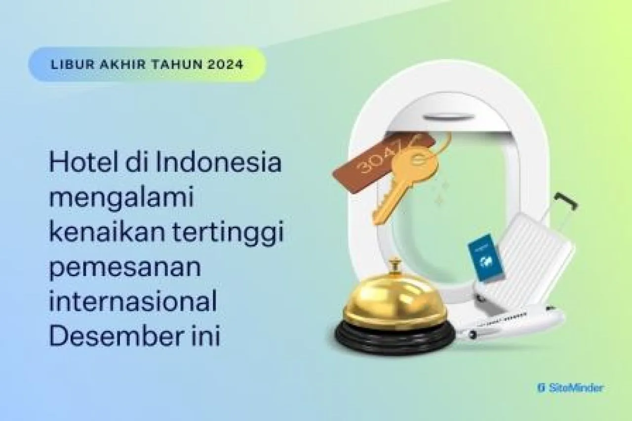 Data SiteMinder: Pemesanan Internasional pada Akomodasi Indonesia Mengalami Pertumbuhan Tertinggi