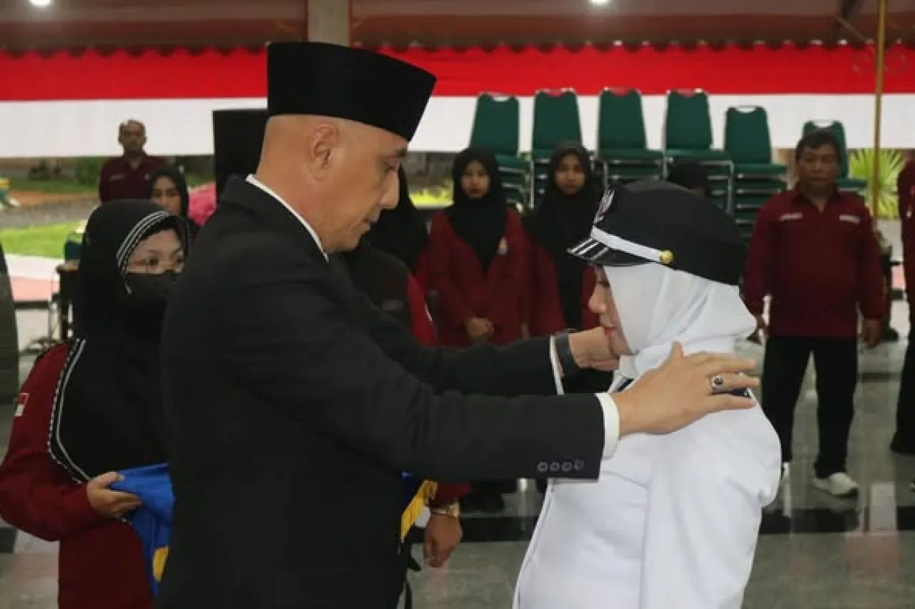 Pelantikan Kepala Desa Pengganti Antar Waktu Desa Aeng Tabar